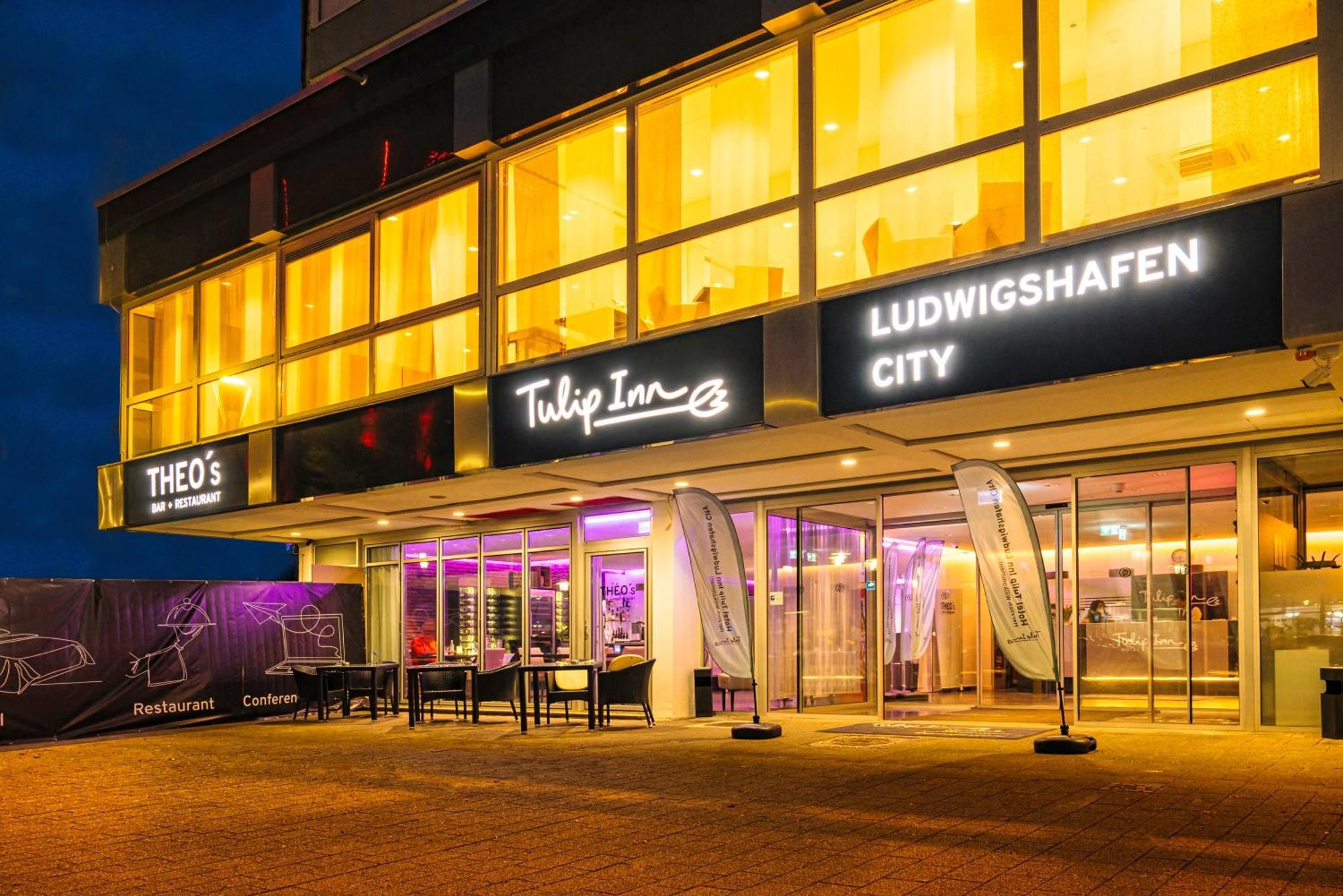 Tulip Inn Ludwigshafen City Exterior foto